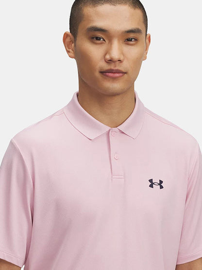 Under Armour UA Spring Summer 2025 Men's Recreational Sports Golf Lapel Short Sleeve POLO Shirt 1377374-647