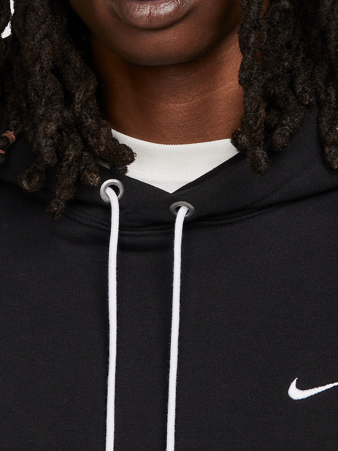 Sweatshirt com capuz Nike Solo Swoosh para homem DX1355-010