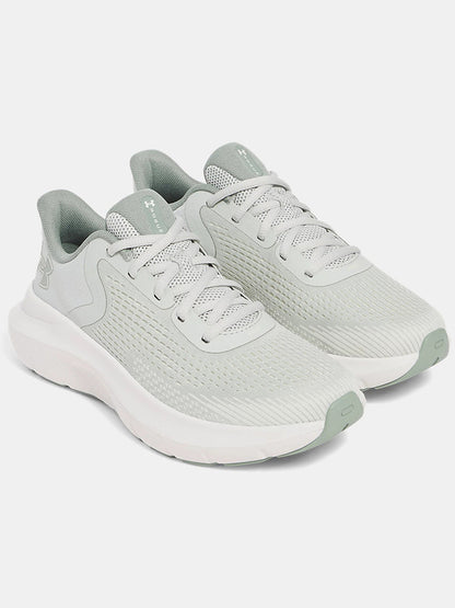 UA Under Armour New Spring and Summer Women's Breathable Thick-soled Cushioning Abrasion Resistant Outdoor Running Shoes 3028262-377