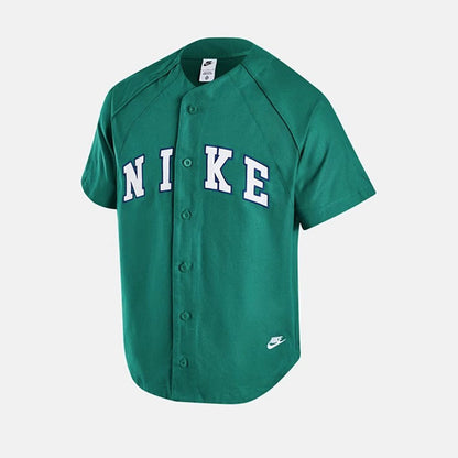 NIKE Men's Summer Athleisure Breathable Retro Cargo Shirt Short Sleeve T-Shirt FQ7001-365