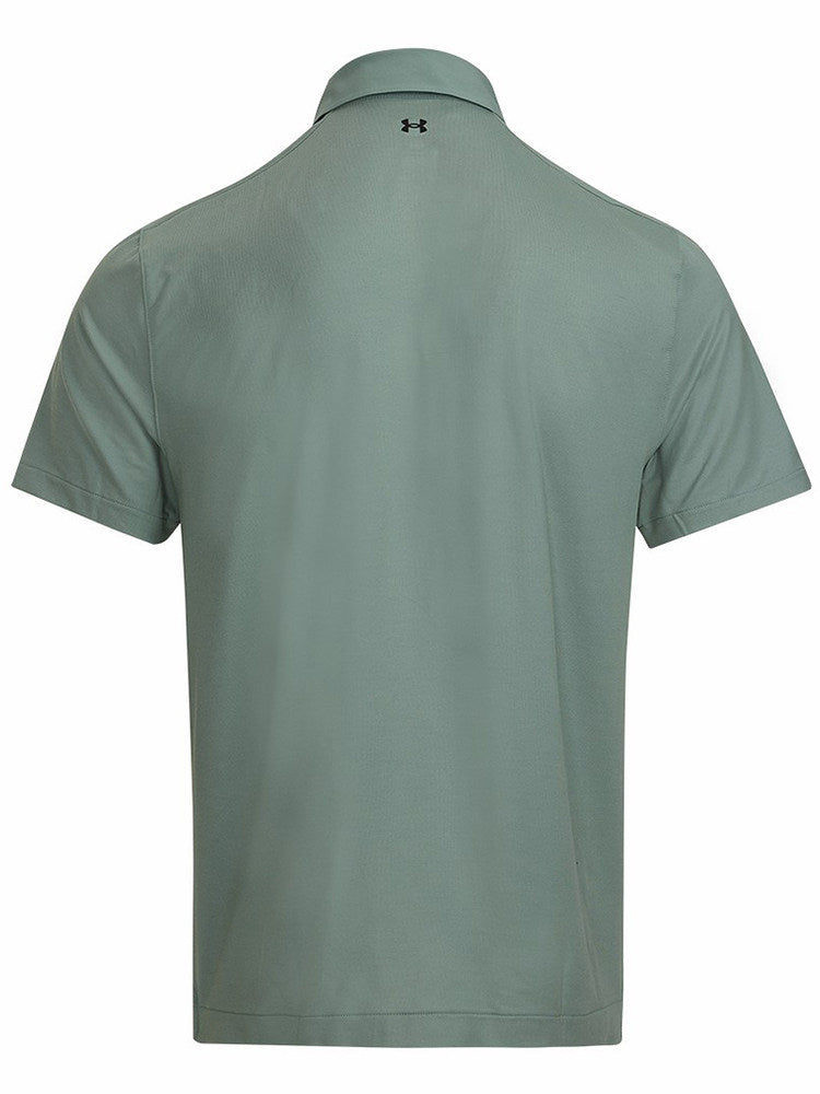 Under Armour UA Spring/Summer Tour Tips Men's Golf Athleisure Short Sleeve Polo Shirt 1385128-348