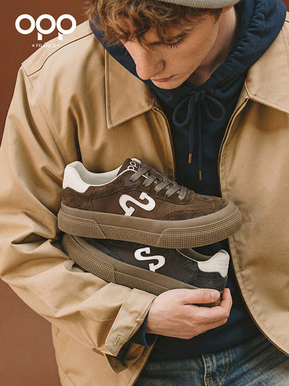 OPP men's shoes spring 2026 new low-top wear-resistant niche trendy brand versatile ruffian outdoor sports and leisure board shoes