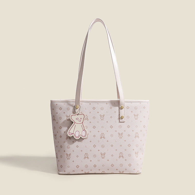 Cross-border bags women's bags 2023 new European and American trend printed large capacity tote bags for women shoulder bags wholesale