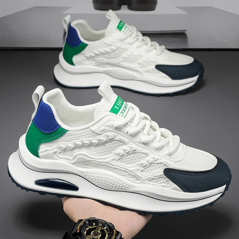 Men's Shoes 2026 Spring Sports New Mesh Men's Sports Shoes Breathable Casual Comfortable Versatile Soft-Soled Argan Shoes