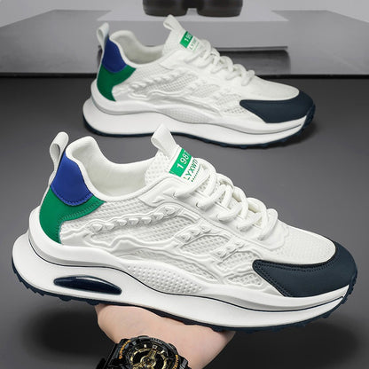 Men's Shoes 2026 Spring Sports New Mesh Men's Sports Shoes Breathable Casual Comfortable Versatile Soft-Soled Argan Shoes