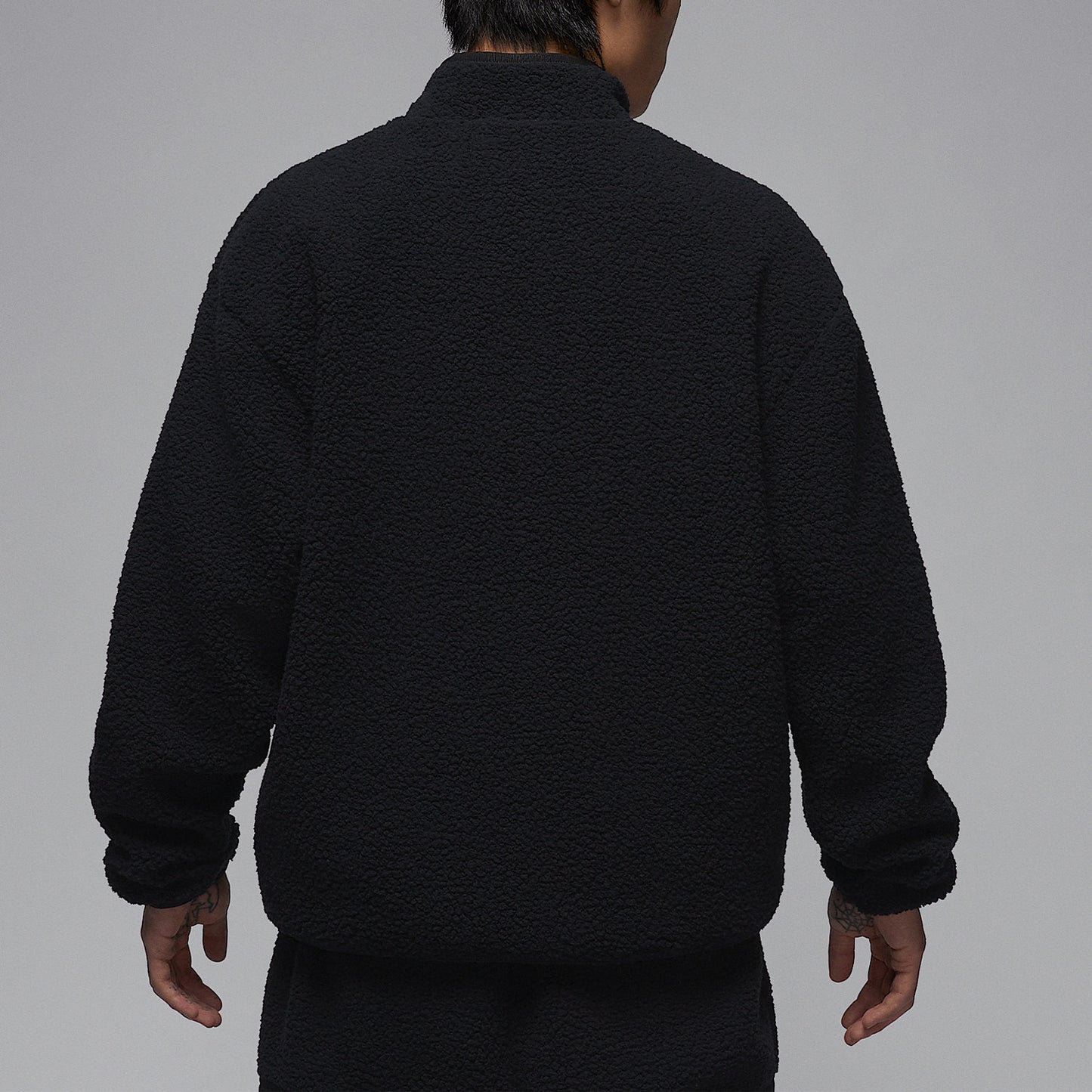 Nike Official Genuine JORDAN Men's Lamb Wool Warm Loose Jacket FV7449-010