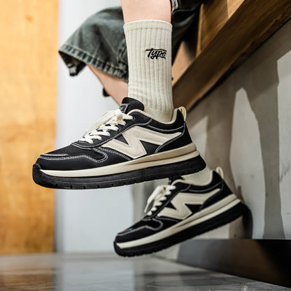 Primavera e outono New Balance Cool Running Men's Shoes Spring New Lightweight and Wear-Resistant Outdoor Breathable Casual Shoes Sports Board Shoes Sapatos Masculinos