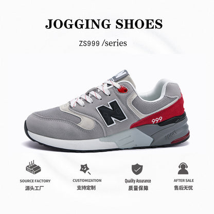 Primavera e outono New Balance Cool Run Classic Height Aumentando Ténis 999 Series Casual Versatile Couple Daddy Shoes Ténis