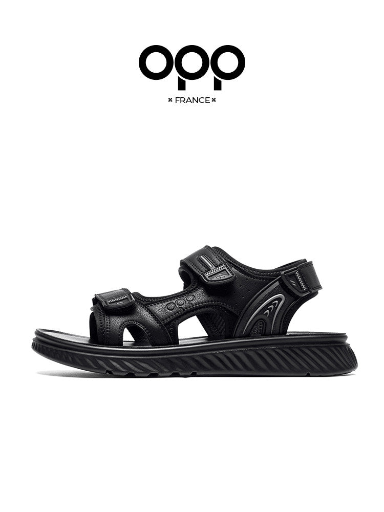 OPP Sandals 2026 Summer New High-Value Hollow Casual Sandals Men's Beach Open Toe Non-Slip Slippers