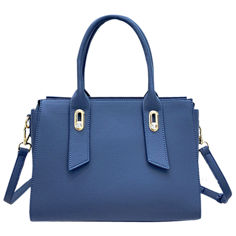 Cross-border bag women's bag 2024 new European and American trend lychee pattern high-end handbag one-shoulder crossbody bag batch