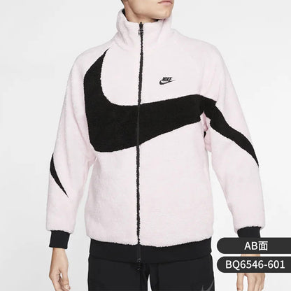 Nike/Nike Official Authentic Winter Big Logo Polar Fleece Men's Thermal Jacket BQ6546-011