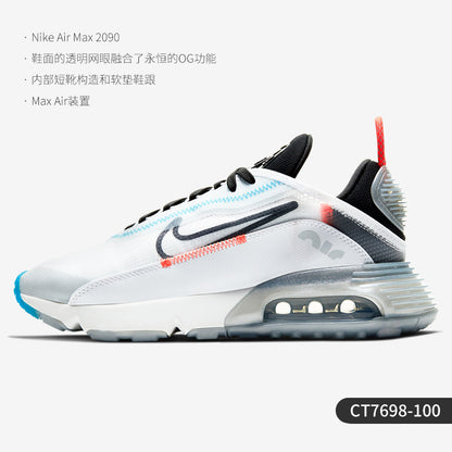 Nike Official Genuine AIR MAX 2090 New Air Cushion Shock-Absorbing Sneakers for Men and Women CK2612