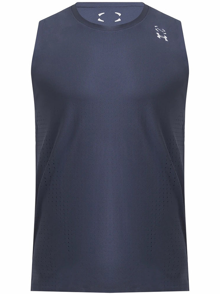 UA Under Armour Fall Winter Halo Vent Men's Training Fitness Sports Breathable Sleeveless T-Shirt 6007090-403