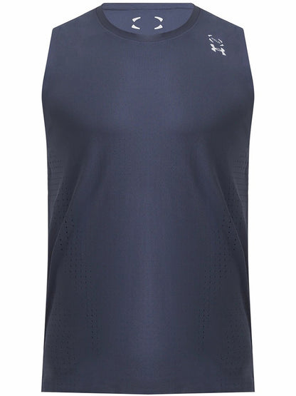 UA Under Armour Fall Winter Halo Vent Men's Training Fitness Sports Breathable Sleeveless T-Shirt 6007090-403