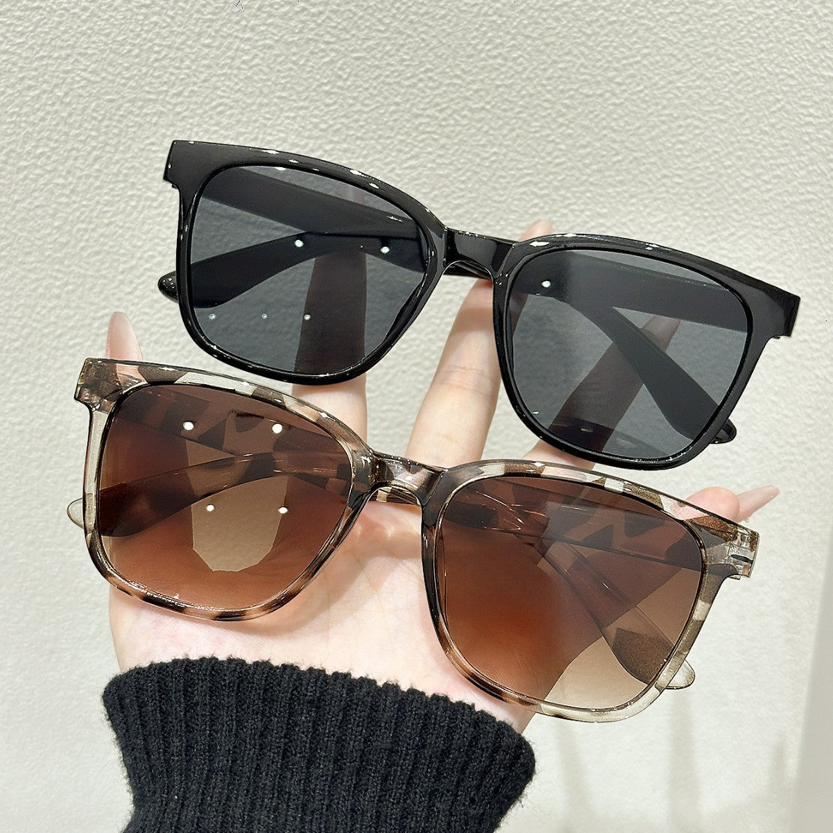 New classic round frame sunglasses for men and women tide six anti-ultraviolet sunscreen net red sunglasses cross-border hot wholesale
