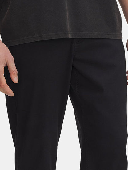 Calça reta casual desportiva respirável de tecido plano UA Under Armour Fall/Winter New Icon para homem 6001307-001