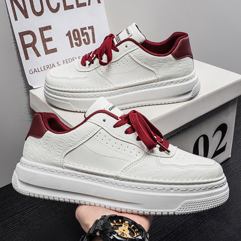 2026 Spring New Men's White Shoes, Men's Shoes, Youth Casual Shoes, Versatile Men's Sneakers, Classic Trendy Men's Shoes