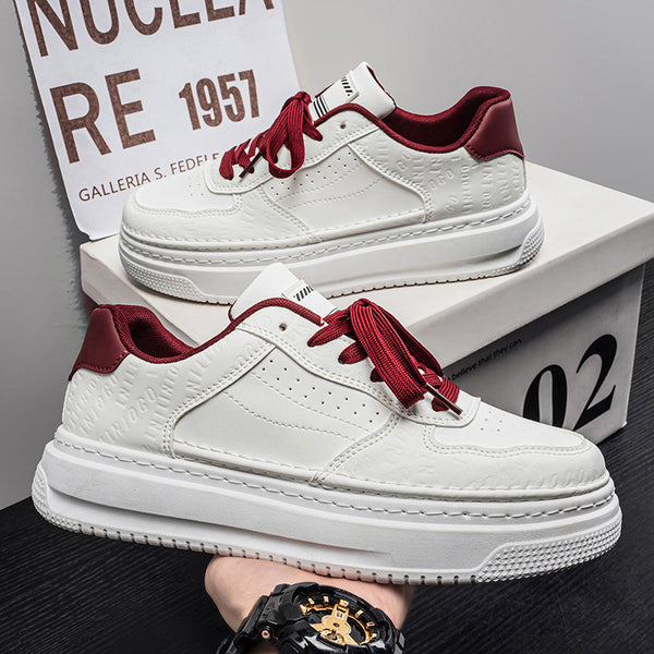 2026 Spring New Men's White Shoes, Men's Shoes, Youth Casual Shoes, Versatile Men's Sneakers, Classic Trendy Men's Shoes