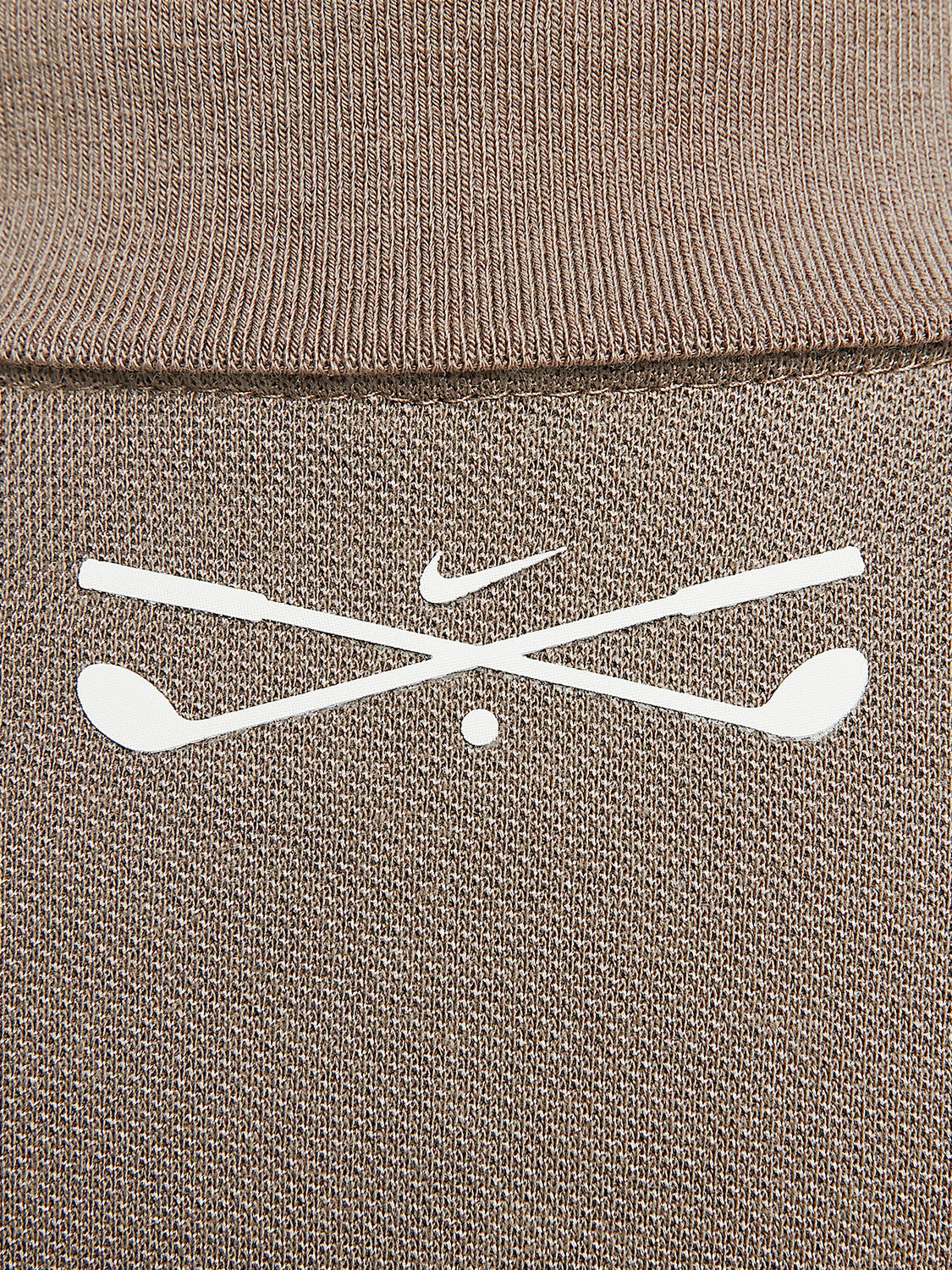 Camisola de golfe Nike Genuine 2025 para mulher, modelo IF8529-214, com lapela, respirável e manga curta.