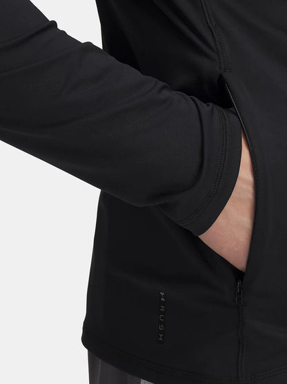 UA Under Armour Spring-Summer 2025 Men's Casual Sports Fitness Running Training Zip Jacket 1390051-001