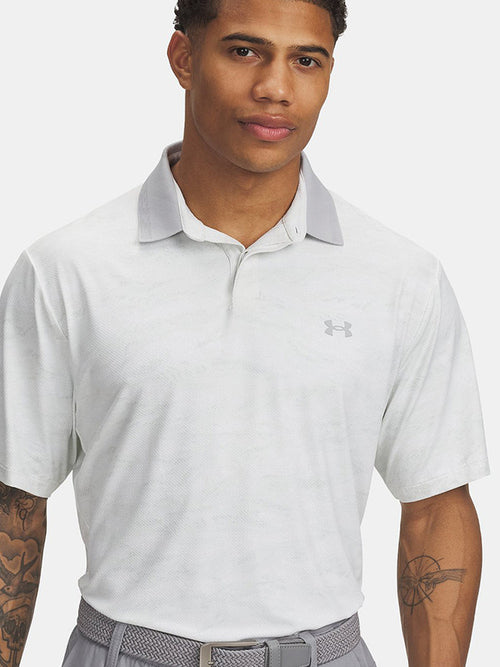 UA Under Armour short sleeve men's spring and summer new casual sports golf lapel polo shirt 1389597-100