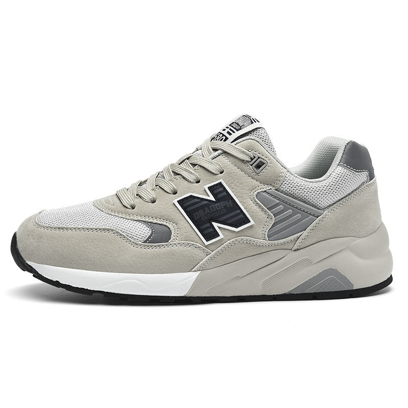 Primavera e outono New Balance Cool Run NB580 Tênis Masculino Explosivo Casual Respirável Casal Casual Running Shoes Mulheres Atacado