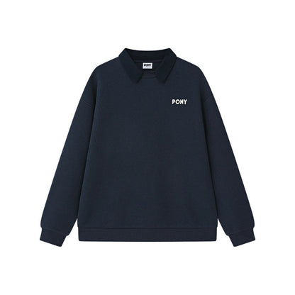 PONY1972 Fall/Winter New Lightweight and Comfortable Athleisure Long Sleeve POLO 243U2CP50