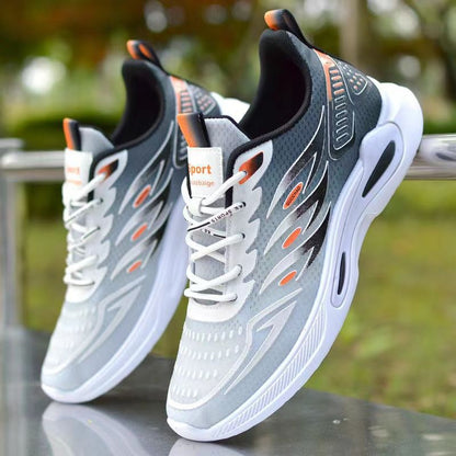Running shoes, men's shoes, fashionable, lightweight, breathable sneakers, soft soles, versatile casual shoes, student shoes, cross-border wholesale
