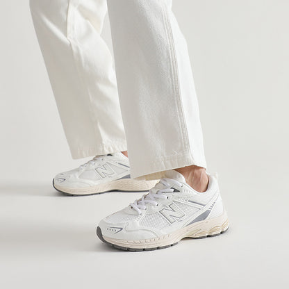 Primavera e outono New Balance Cool Running Sneakers Feminino Nova Malha Respirável Outdoor Sapatos Femininos Retro Daddy Shoes Modelos Explosivos
