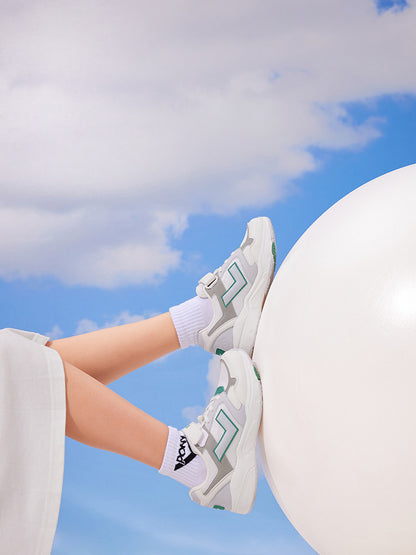 PONY Boys and Girls Shoes 2025 Spring New Cushioned Lightweight and Comfortable Casual Sneakers 241K1MJ01GN