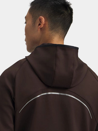 Under Armour Autumn Winter New Halo Men's Training Athleisure Half Zip Hooded Sweatshirt 6007755-246