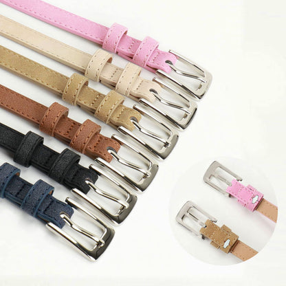 Summer Ou Ruofeng new fashion simple women's thin belt decoration jeans dress high-end belt women