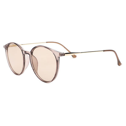 Fashion round face sunglasses women's high-end sense Amazon UV protection sunglasses driver trend sunglasses men
