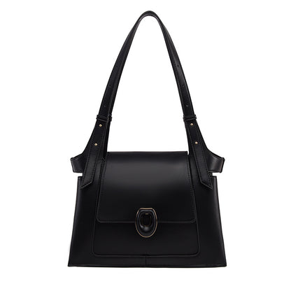 Single shoulder bag 2026 new fashionable women's bag, high-end large capacity, commuter bag, casual minimalist tote bag for women, cross-border bag