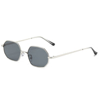 Silver frame gray piece