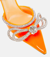 Orange slippers 8.5cm