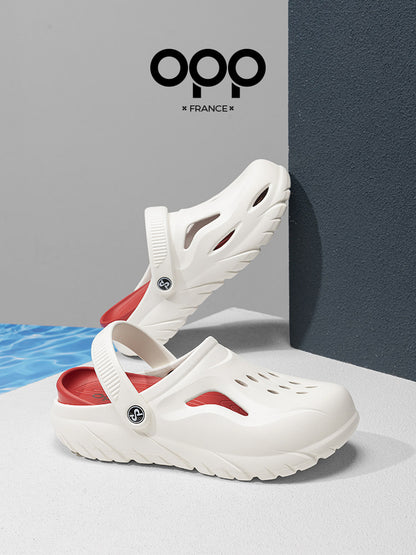 OPP hole shoes men's comfortable platform sandals men's summer 2026 new breathable beach sandals