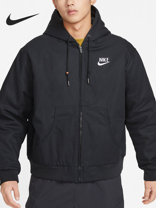 Nike official genuine men's casual warm sports hooded jacket of the season DQ4184-010