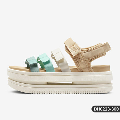 Nike Official Genuine Icon Classic Women's Platform Anti-Slip Sneaker Sandals DH0223-100