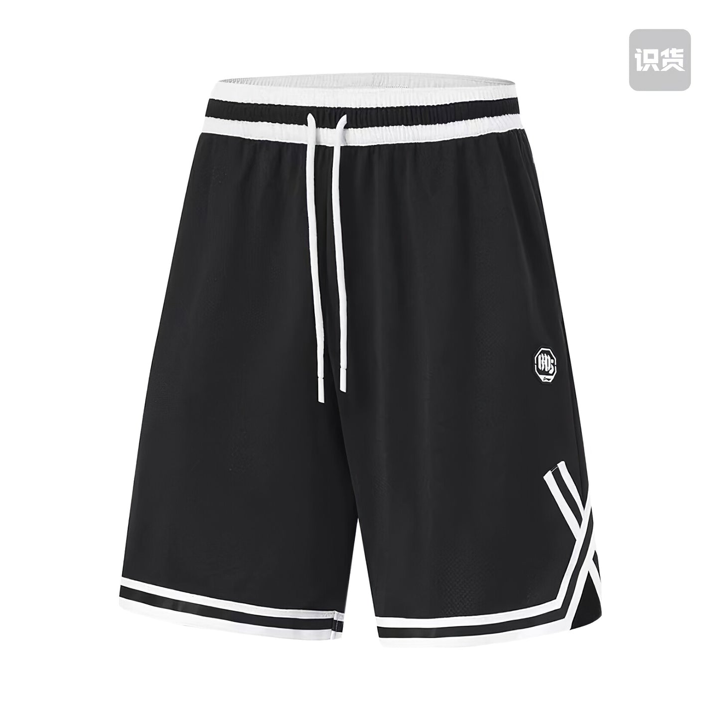 Calças de basquetebol BADFIVE, calções estampados, calças de fato de treino para basquetebol de secagem rápida e resistente à água.