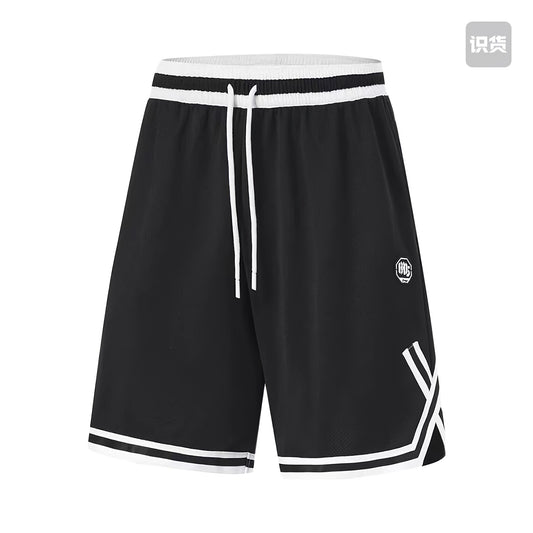 Calças de basquetebol BADFIVE, calções estampados, calças de fato de treino para basquetebol de secagem rápida e resistente à água.