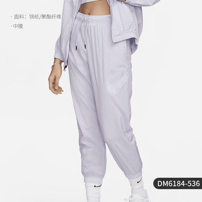 Nike/Nike Official Genuine Women's Comfortable Breathable Casual Sports Woven Cinched Pants DD5976-200