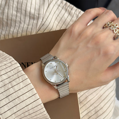 New Southeast Asian bestseller Little Bee chain watch for women, fashionable and refined, niche design with a small Chanel style for women