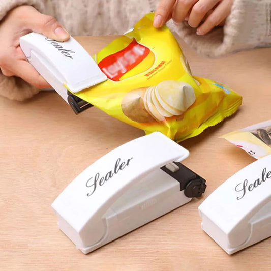 Plastic Heat Bag Sealer Food Packaging Sealing Machine Portable Snack Bag Sealing Clip Kitchen Storage Accessories Home Gadgets - Shopylife