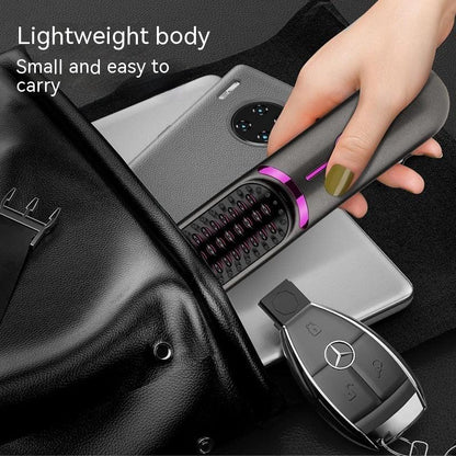 Wireless Straight Comb USB Charging Hairdressing Comb Rolls - Shopylife