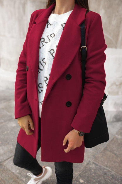Woolen Women's Coat.