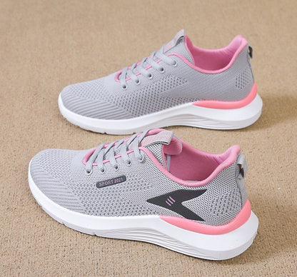 Low-top All-match Soft Bottom Lightweight Casual Running Shoes For Women
