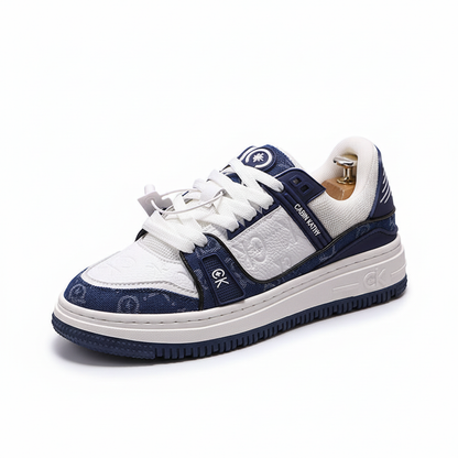 Sapatos masculinos coreanos impressos - vista 8