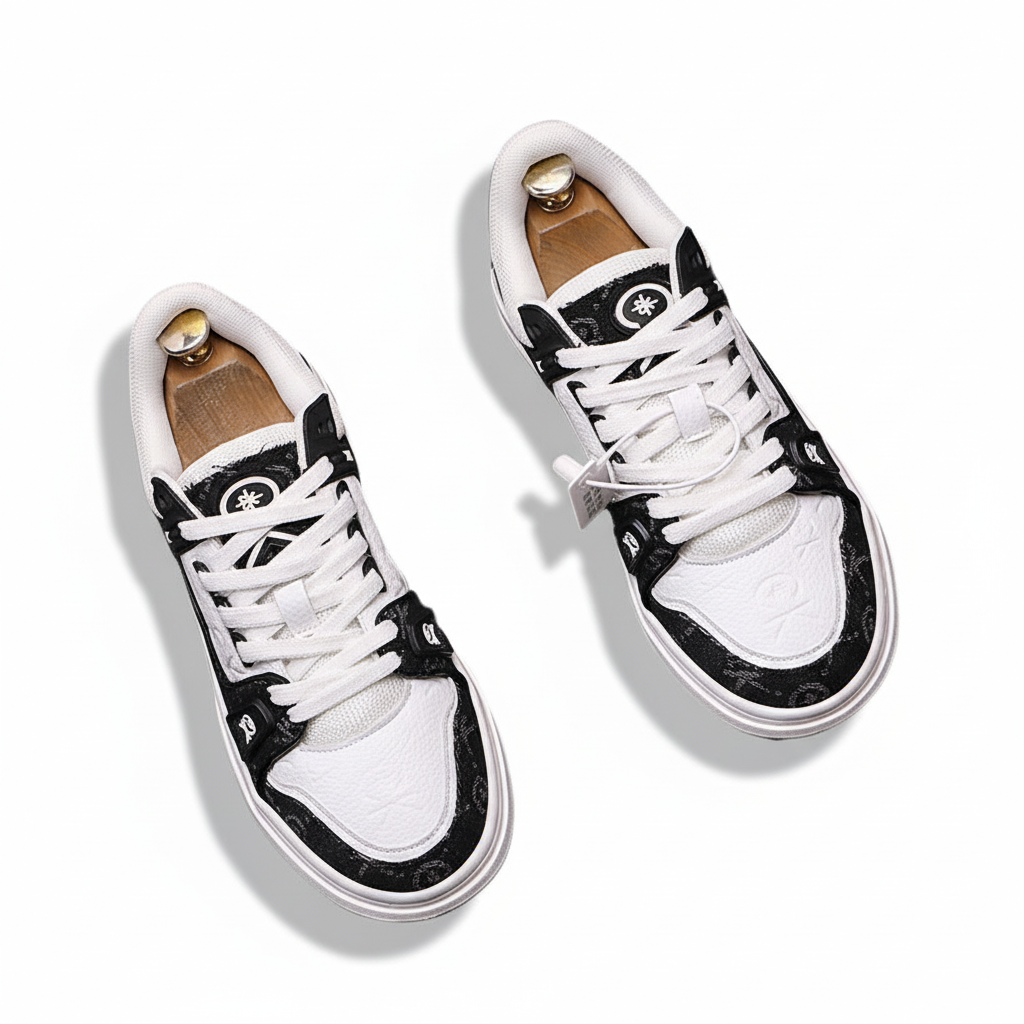 Sapatos masculinos coreanos impressos - vista 5