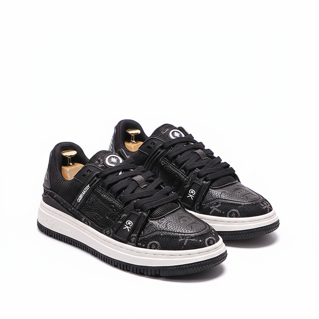 Sapatos masculinos coreanos impressos - vista 6